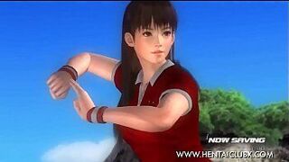 anime ecchi d. or Alive 5 Ultimate Sexy Ecchi Lei FangTennis Skirt porn video
